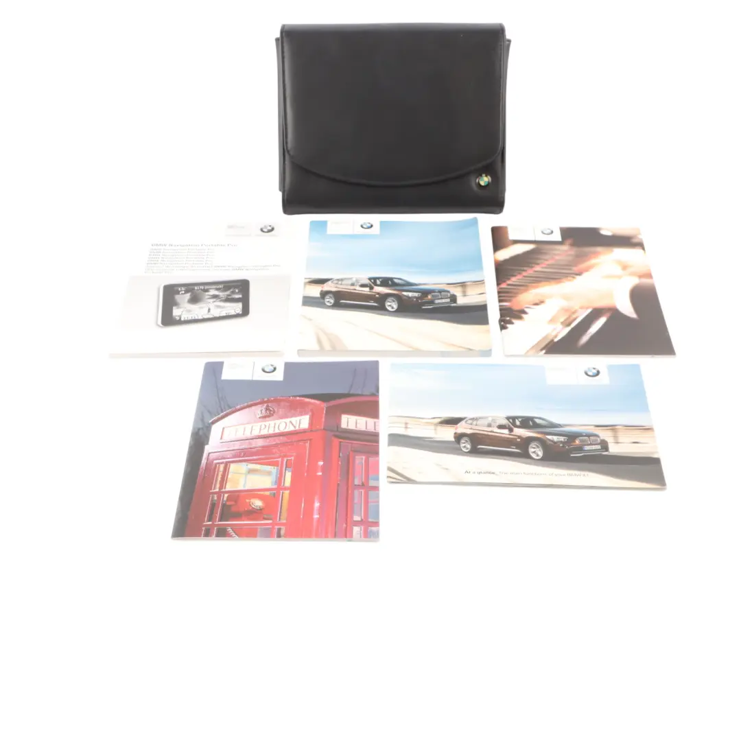 BMW X1 Series E84 Owner's Handbook Booklet Book Set Case Wallet - SKU 2604181 - Part number 2604181