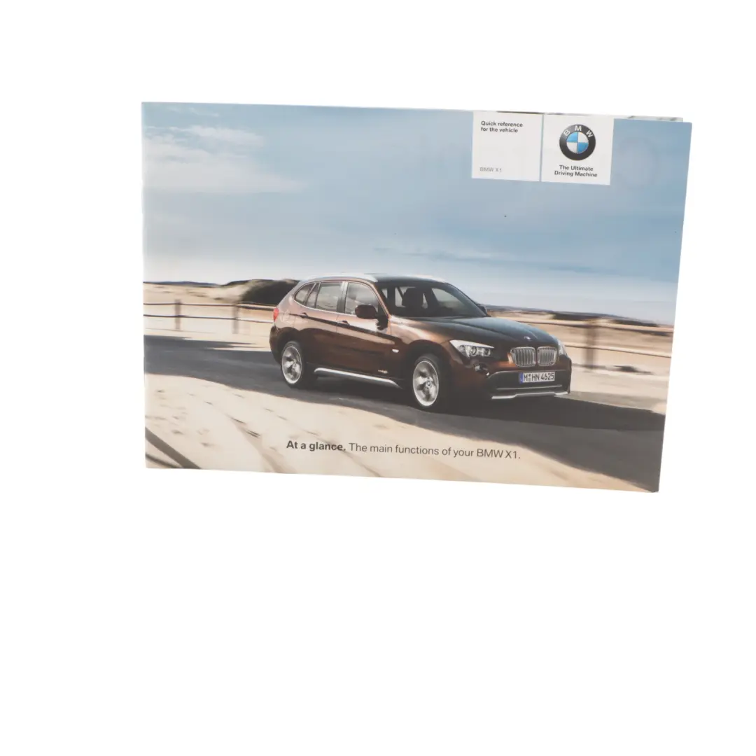 Owner's Handbook Booklet Book Set Case Wallet to BMW X1 Series E84 with Part number 2604181 BMW X1 Series E84 Owner's Handbook Booklet Book Set Case Wallet - SKU 2604181 - Part number 2604181