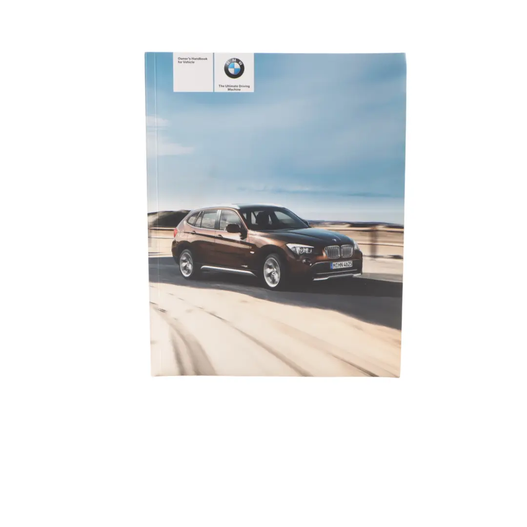 BMW X1 Series E84 Owner's Handbook Booklet Book Set Case Wallet - SKU 2604181 - Part number 2604181