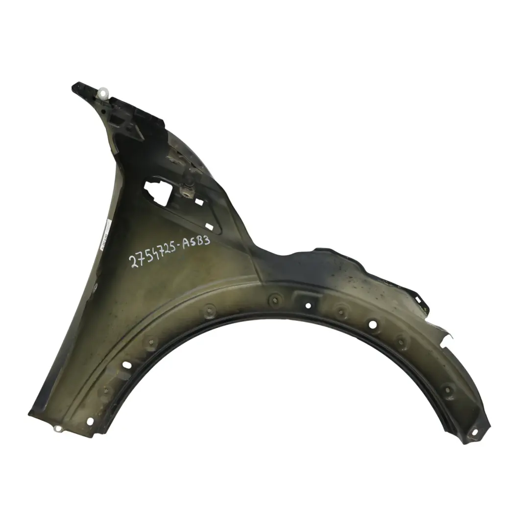 Side Panel Front Left Wing N/S Astro Black Metallic - A25 to Mini R55 R56 R57 R58 with Part number 2754725 Mini R55 R56 R57 R58 Side Panel Front Left Wing N/S Astro Black Metallic - A25 - SKU 2754725-ASB3 - Part number 2754725