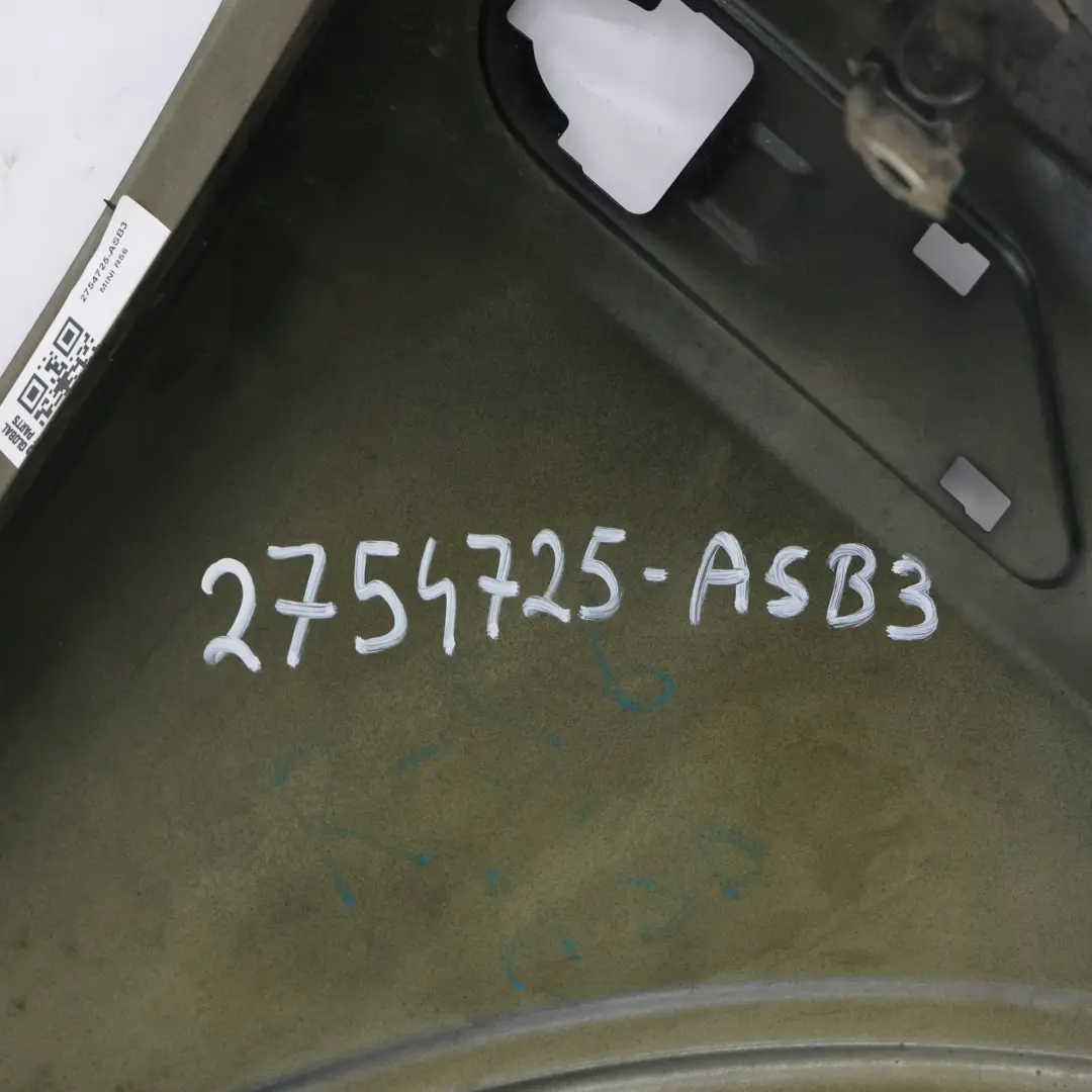 Side Panel Front Left Wing N/S Astro Black Metallic - A25 to Mini R55 R56 R57 R58 with Part number 2754725 Mini R55 R56 R57 R58 Side Panel Front Left Wing N/S Astro Black Metallic - A25 - SKU 2754725-ASB3 - Part number 2754725