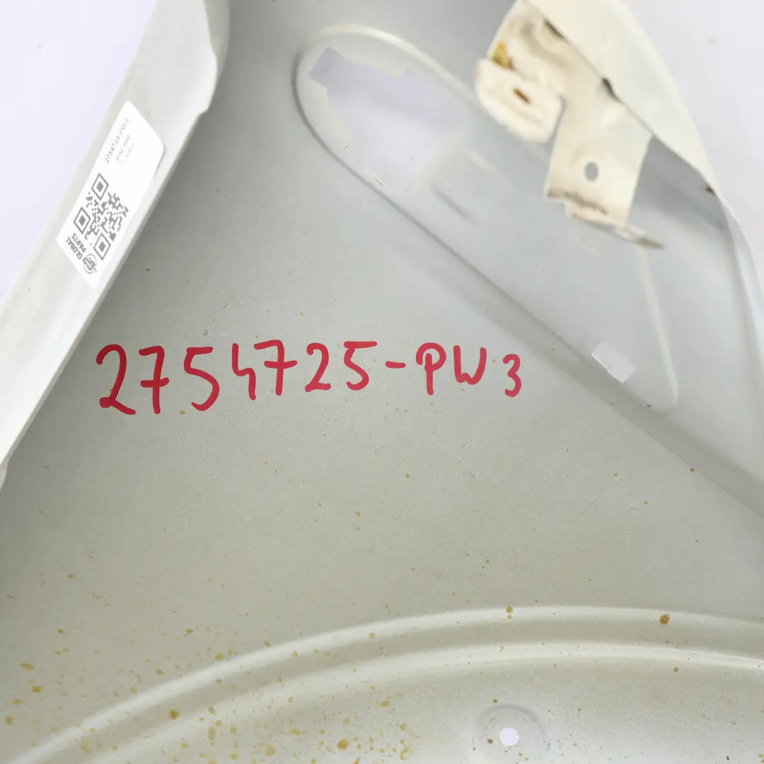 Seitenkotflügel Kotflügel vorne links R55 R57 Pepper White - 850 für Mini R56 mit Teilenummer 2754725 Mini R56 Seitenkotflügel Kotflügel vorne links R55 R57 Pepper White - 850 - SKU 2754725-PW3 - Teilenummer 2754725