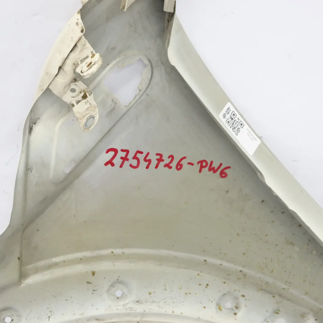 Pannello Laterale Anteriore Destro Pepper White Bianco - 850 per Mini R56 R57 con numero di parte 2754726 Mini R56 R57 Pannello Laterale Anteriore Destro Pepper White Bianco - 850 - SKU 2754726-PW6 - Numero di parte 2754726