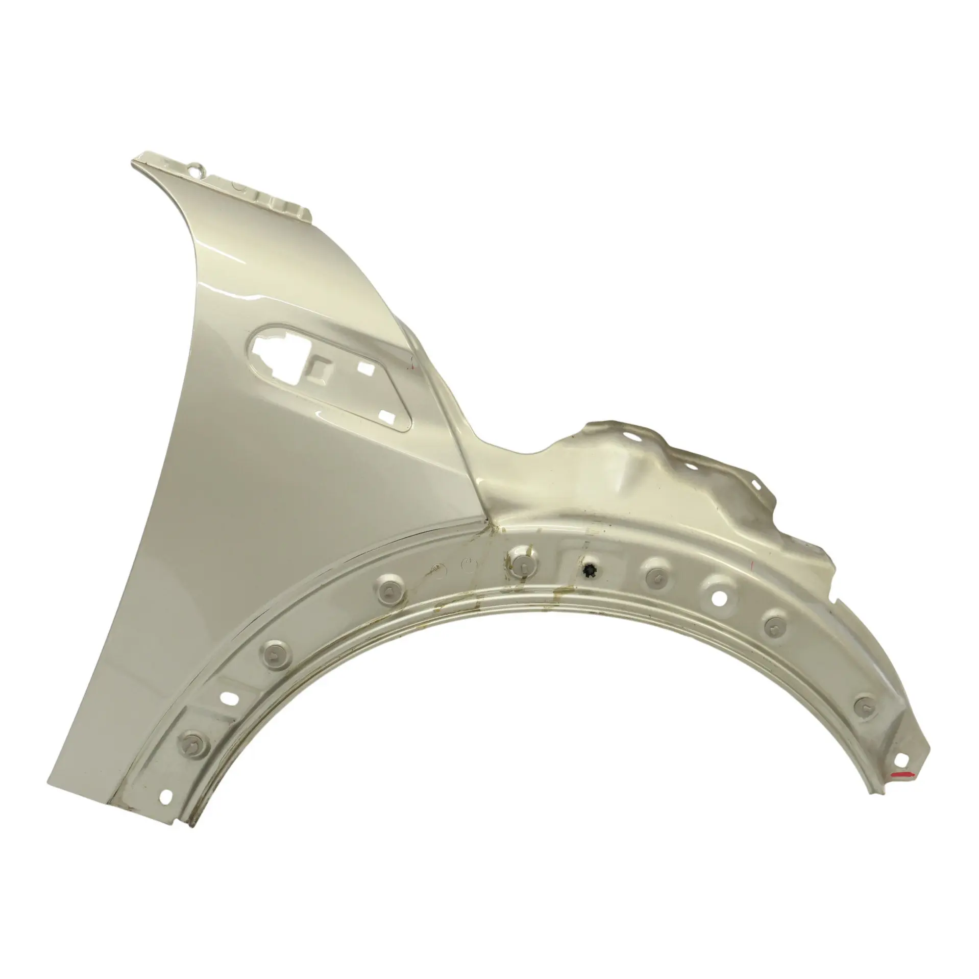 Mini R55 R56 Side Panel Front Right Wing O/S Sparkling Silver Metallic - A60