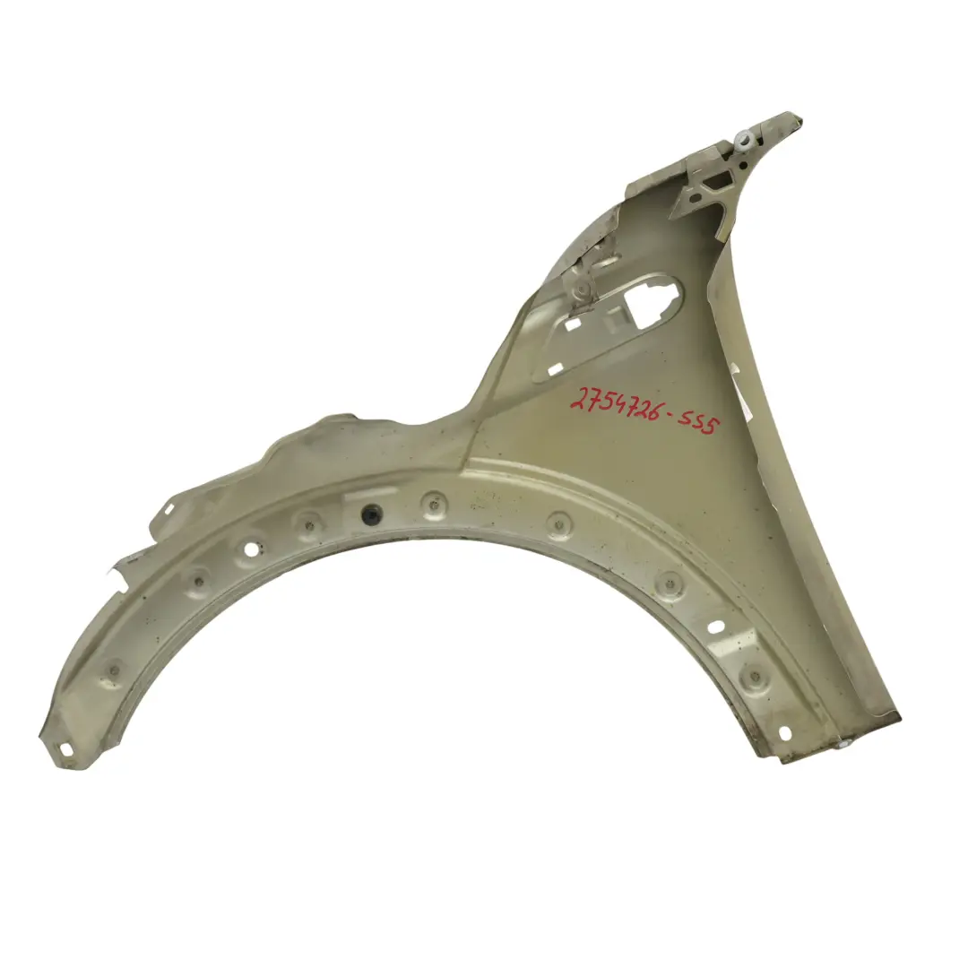 Pareti Anteriore Destro Parafango Sparkling Silver - A60 per Mini R55 R56 R57 R58 con numero di parte 2754726 Mini R55 R56 R57 R58 Pareti Anteriore Destro Parafango Sparkling Silver - A60 - SKU 2754726-SS5 - Numero di parte 2754726