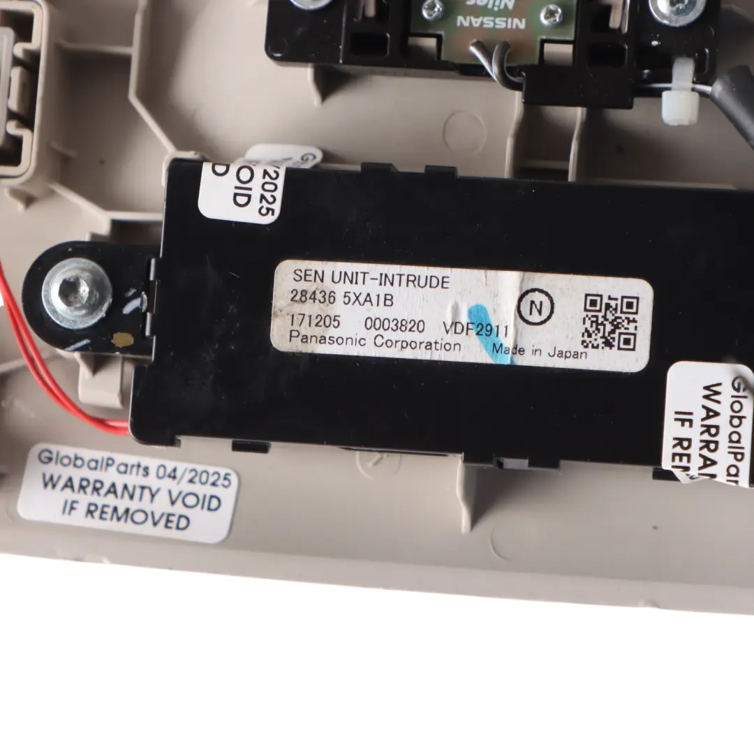 Mercedes X250d W470 Interior Ultrasound Alarm Sensor Switch Panel - SKU 284365XA1B - Part number 284365XA1B