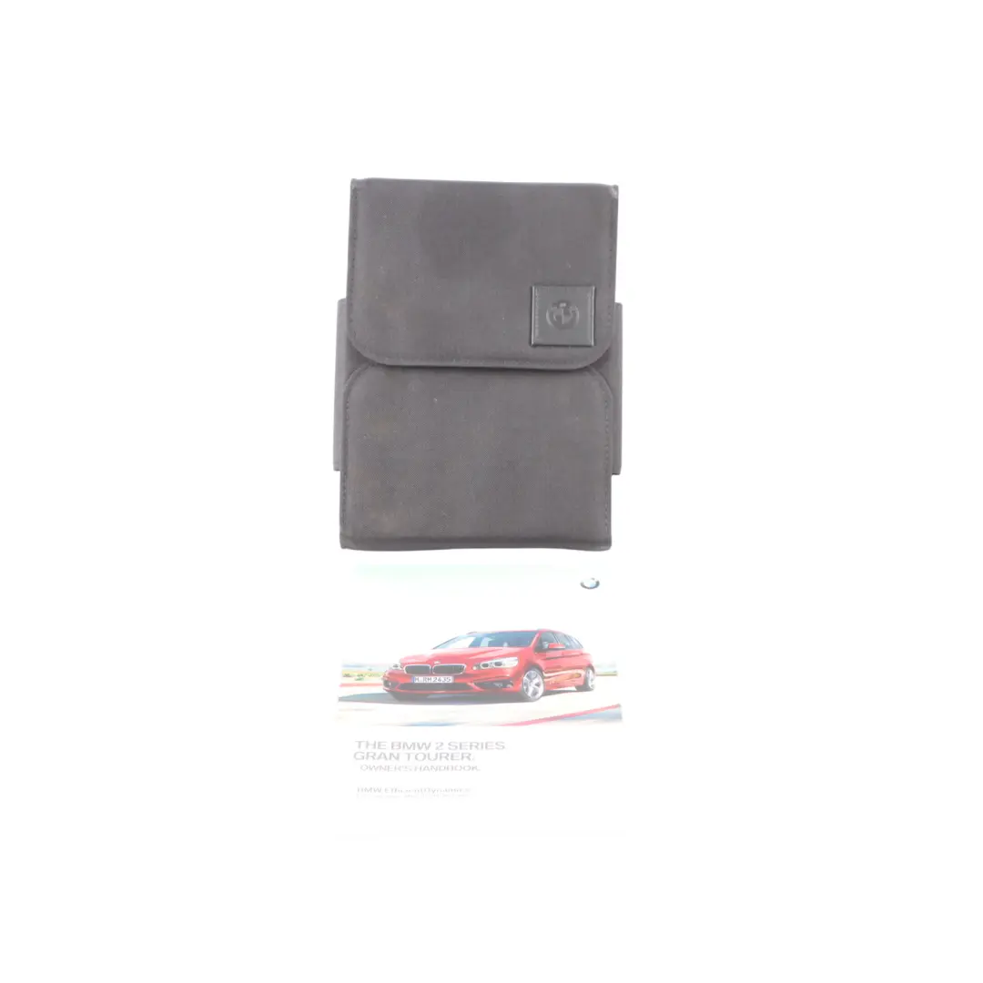  Owner's Handbook BMW F46 Gran Tourer Manual Instructions Book Pouch Case Set - SKU 2978328 - Part number 2978328