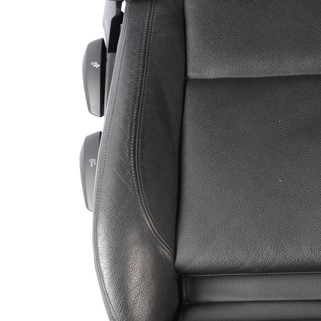  Vorder Sitz BMW X1 E84 Beheizt M Sport Rechts Leder Nevada Schwarz - SKU 2992776-1 - Teilenummer 2992776