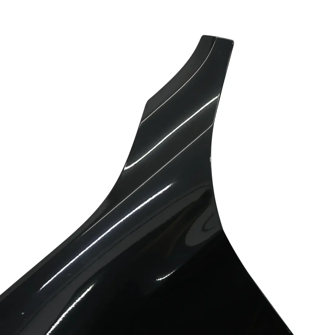 BMW X1 E84 Błotnik Lewy Przedni Skrzydło Black Sapphire Czarny Metalik 475 - SKU 2993155-BS - Numer Części 2993155