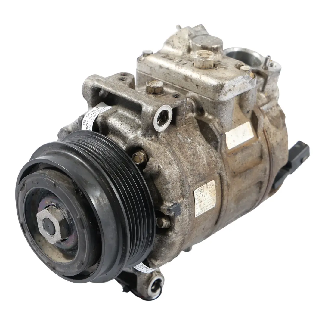 Conditioning Compressor A/C Pump to Volkswagen Crafter 2E Air with Part number 2E0820803H Volkswagen Crafter 2E Air Conditioning Compressor A/C Pump - SKU 2E0820803H - Part number 2E0820803H