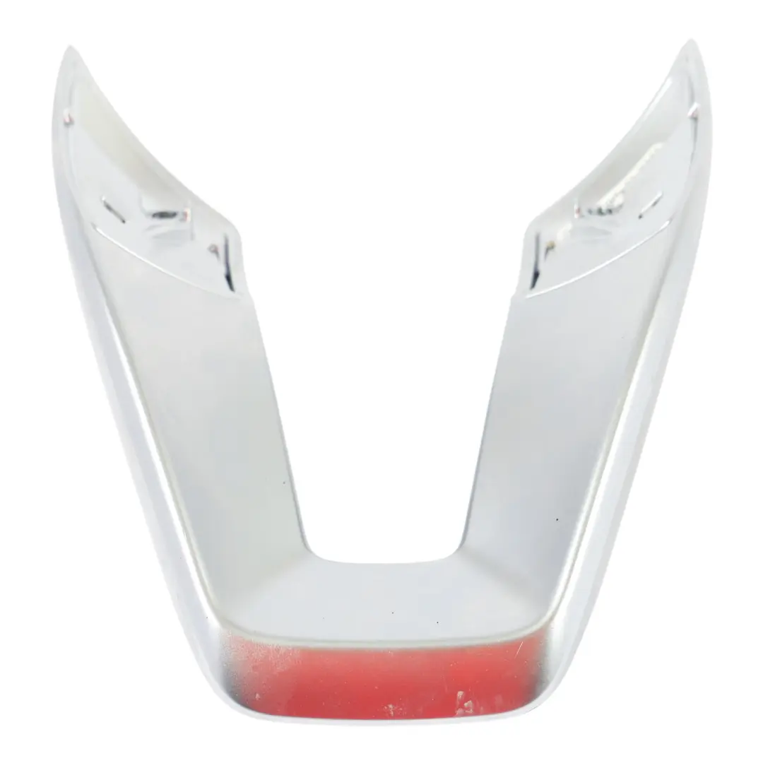 Mercedes W205 Steering Wheel Lower Chrome Trim Cover Panel - SKU 307898320S31AC - Part number 307898320S31AC