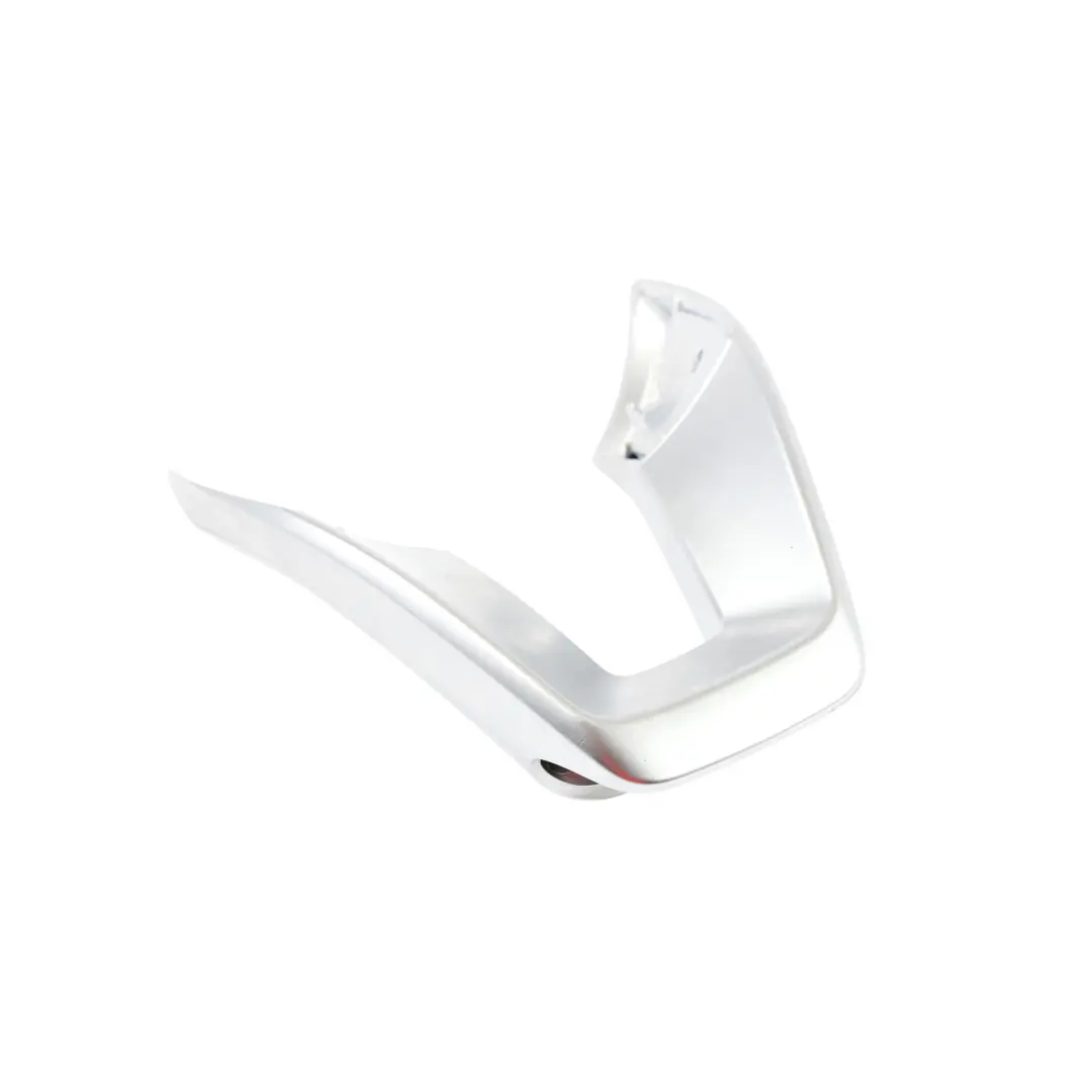 Mercedes W205 Steering Wheel Lower Chrome Trim Cover Panel - SKU 307898320S31AC - Part number 307898320S31AC