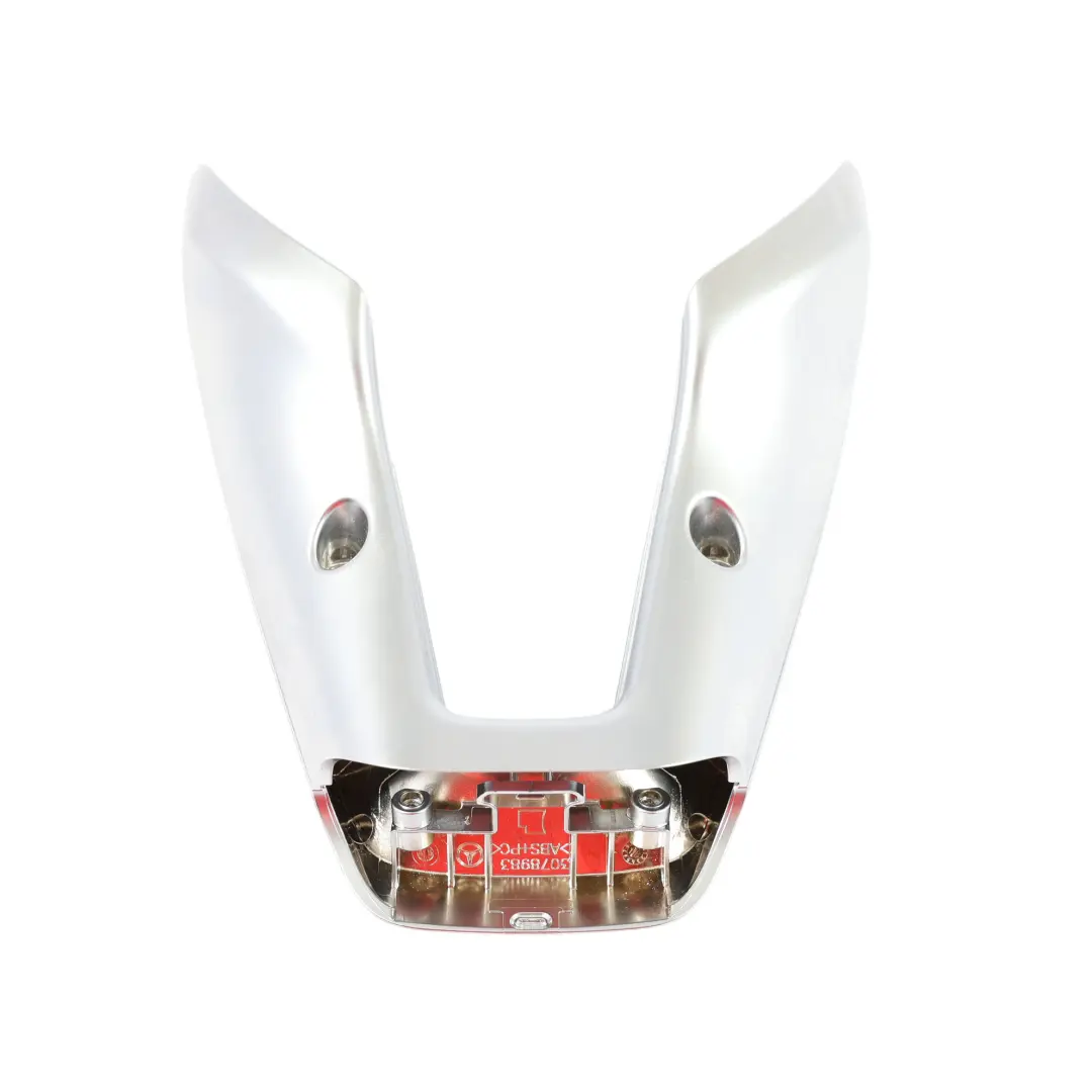 Mercedes W205 Steering Wheel Lower Chrome Trim Cover Panel - SKU 307898320S31AC - Part number 307898320S31AC