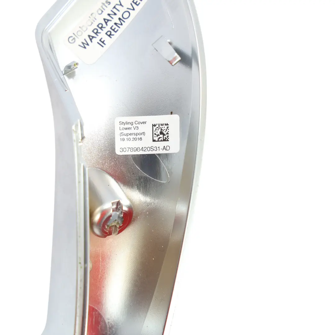 Mercedes W205 Volante Inferiore Cromato Pannello Di Copertura - SKU 307898320S31AC - Numero di parte 307898320S31AC