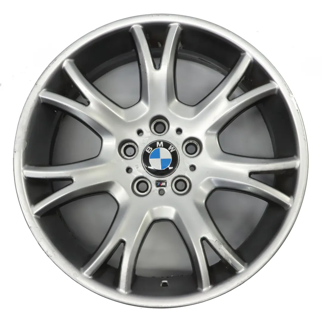 Argento Cerchio anteriore in lega a Y 191 19" 8,5J ET:46 per BMW X3 E83 con numero di parte 3417267 BMW X3 E83 Argento Cerchio anteriore in lega a Y 191 19" 8,5J ET:46 - SKU 3417267-1 - Numero di parte 3417267