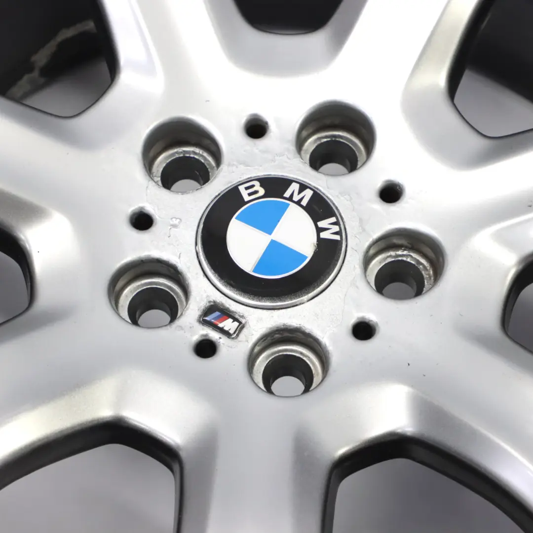 Argento Cerchio anteriore in lega a Y 191 19" 8,5J ET:46 per BMW X3 E83 con numero di parte 3417267 BMW X3 E83 Argento Cerchio anteriore in lega a Y 191 19" 8,5J ET:46 - SKU 3417267-1 - Numero di parte 3417267