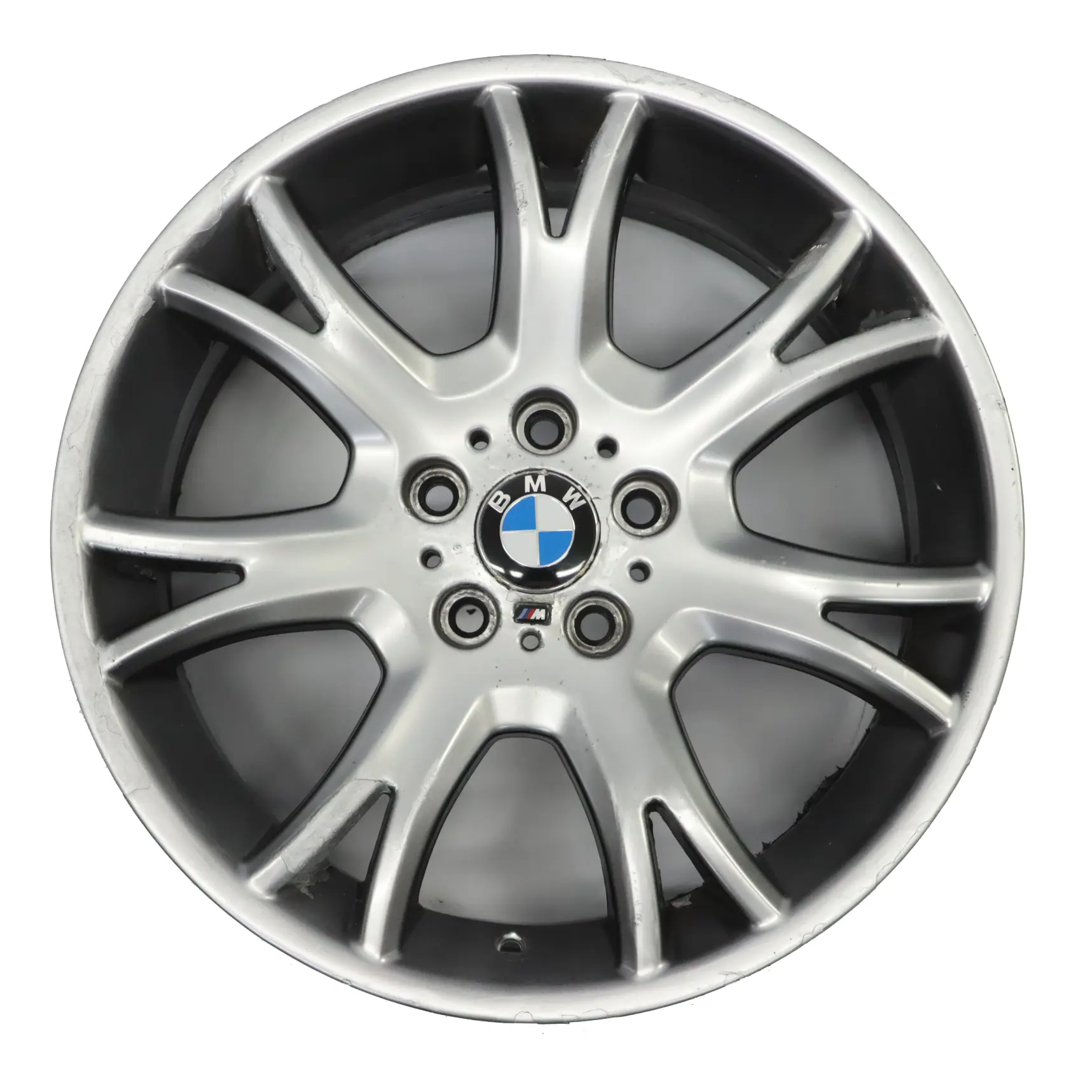 BMW X3 E83 Argento Cerchio anteriore in lega a Y 191 19" 8,5J ET:46 3417267