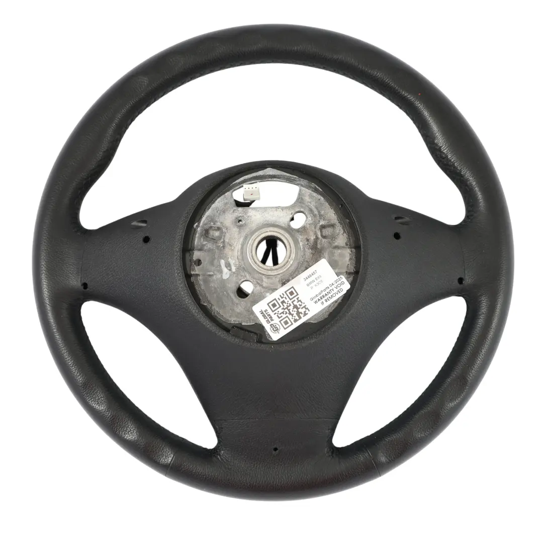 BMW X3 E83 LCI Steering Wheel Sport Black Leather Multifunction - SKU 3448457 - Part number 3448457