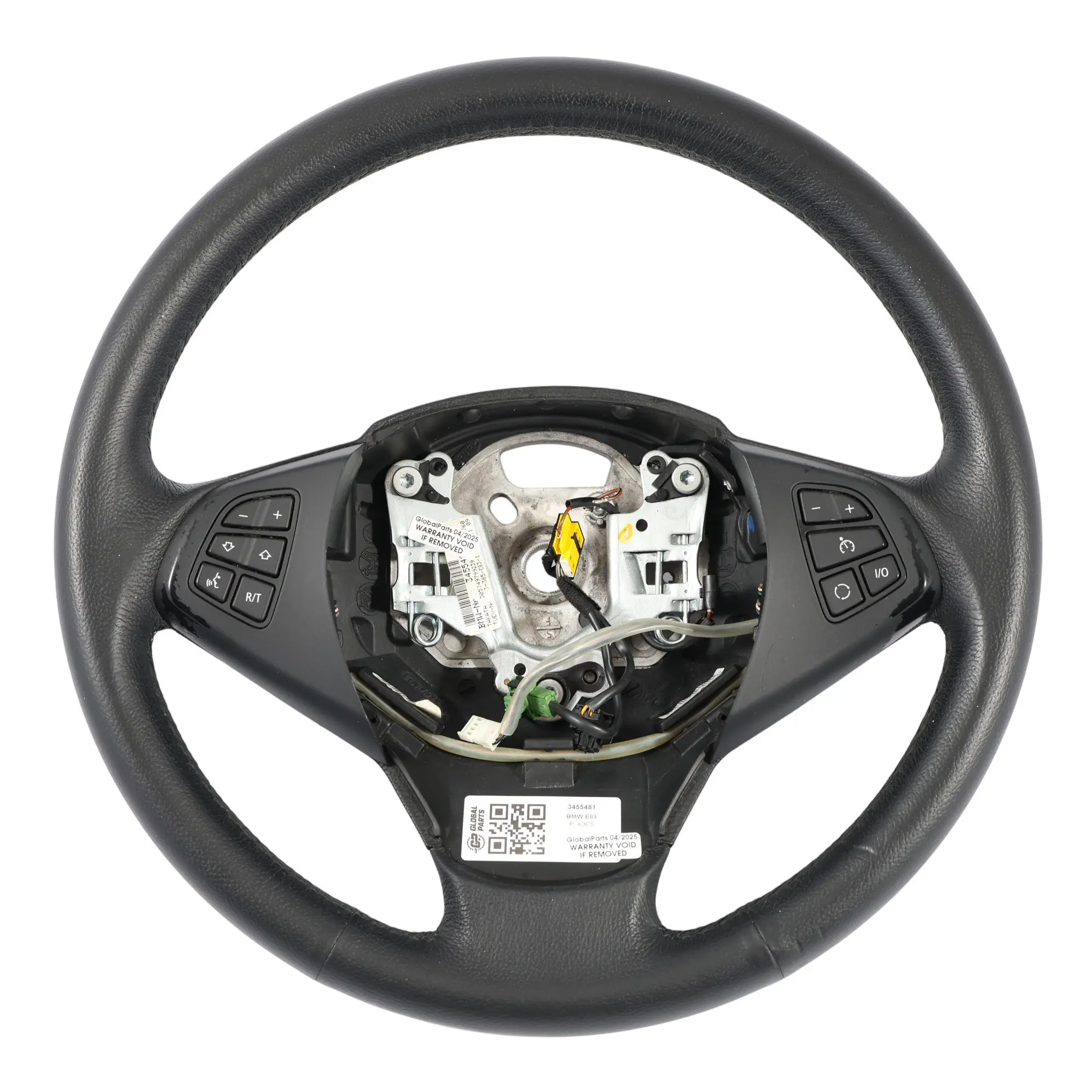 BMW X3 E83 LCI Volant Multifonction Cuir Noir 3448455