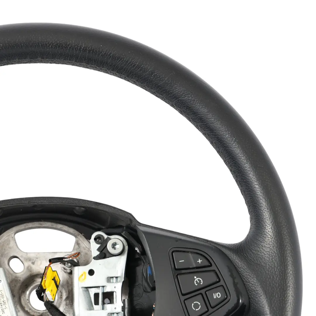Pelle Nera Multifunzione per BMW X3 E83 LCI Volante In con numero di parte 3448455 BMW X3 E83 LCI Volante In Pelle Nera Multifunzione - SKU 3455481 - Numero di parte 3448455