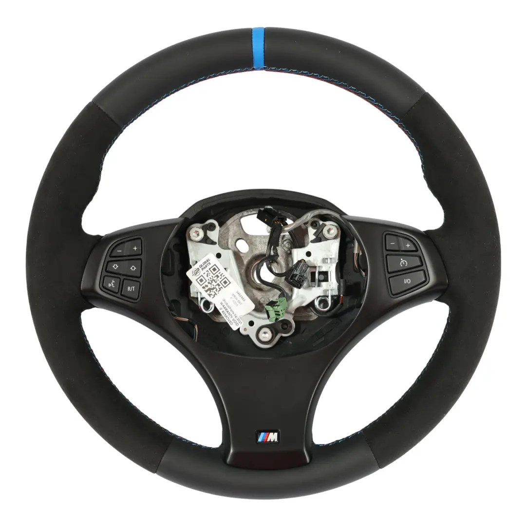Lenkrad Sportlenkrad Neues Leder / Alcantara Schwarz für BMW X3 E83 M Sport mit Teilenummer 3455483 BMW X3 E83 M Sport Lenkrad Sportlenkrad Neues Leder / Alcantara Schwarz - SKU 3455483 - Teilenummer 3455483