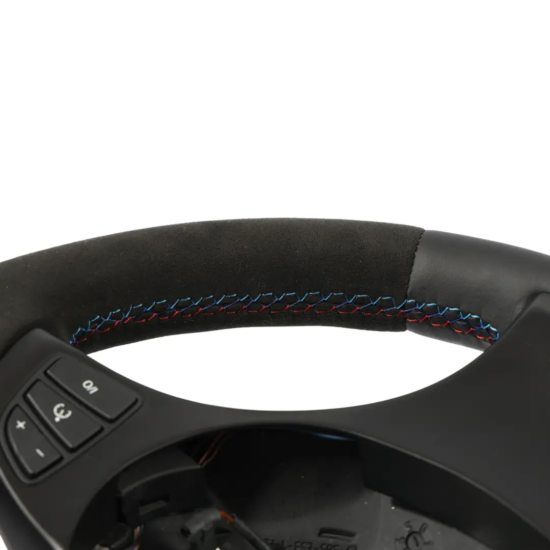 Kierownica M Sport NOWA Czarna Skóra Alcantara do BMW X3 E83 LCI o numerze 3455483 BMW X3 E83 LCI Kierownica M Sport NOWA Czarna Skóra Alcantara - SKU 3455483 - Numer Części 3455483