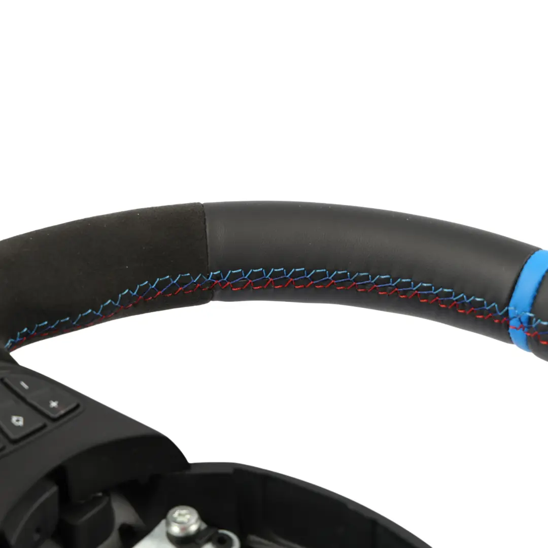 Leather Alcantara M Sport Steering Wheel to BMW X3 E83 LCI NEW Black with Part number 3455483 BMW X3 E83 LCI NEW Black Leather Alcantara M Sport Steering Wheel - SKU 3455483 - Part number 3455483