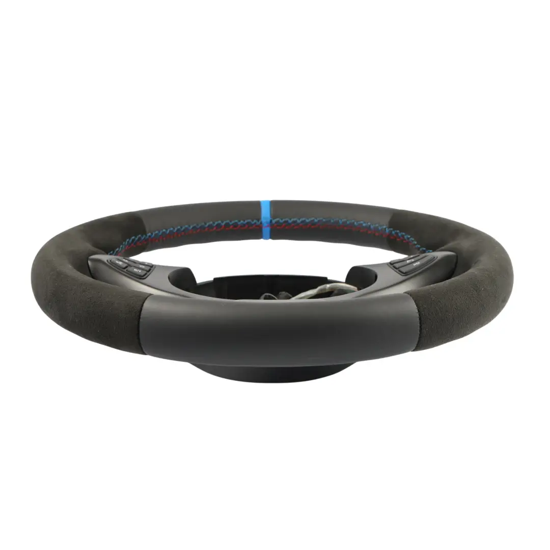 Leather Alcantara M Sport Steering Wheel to BMW X3 E83 LCI NEW Black with Part number 3455483 BMW X3 E83 LCI NEW Black Leather Alcantara M Sport Steering Wheel - SKU 3455483 - Part number 3455483