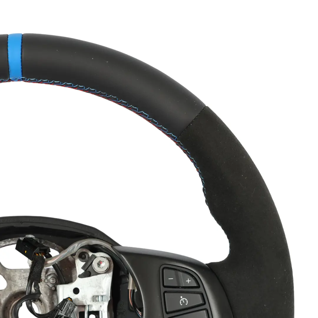 Kierownica M Sport NOWA Czarna Skóra Alcantara do BMW X3 E83 LCI o numerze 3455483 BMW X3 E83 LCI Kierownica M Sport NOWA Czarna Skóra Alcantara - SKU 3455483 - Numer Części 3455483