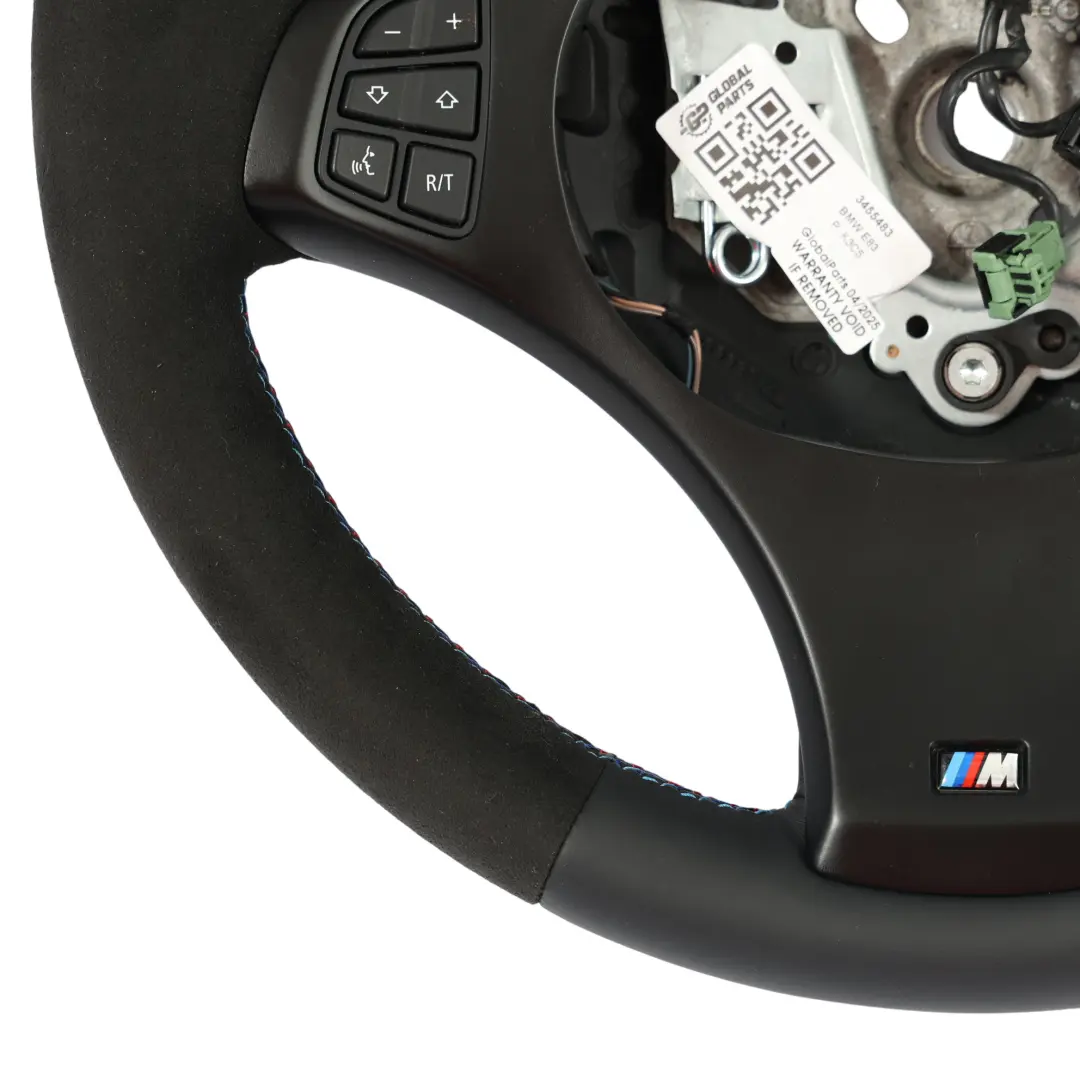 Volant Sport Nouveau Cuir Alcantara Noir pour BMW X3 E83 M Sport à propos du numéro de pièce 3455483 BMW X3 E83 M Sport Volant Sport Nouveau Cuir Alcantara Noir - SKU 3455483 - Numéro de pièce 3455483