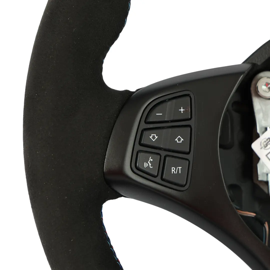 NUEVO Negro Cuero Alcantara M Sport Volante para BMW E83 LCI con número de pieza 3455483 BMW E83 LCI NUEVO Negro Cuero Alcantara M Sport Volante - SKU 3455483 - Número de pieza 3455483