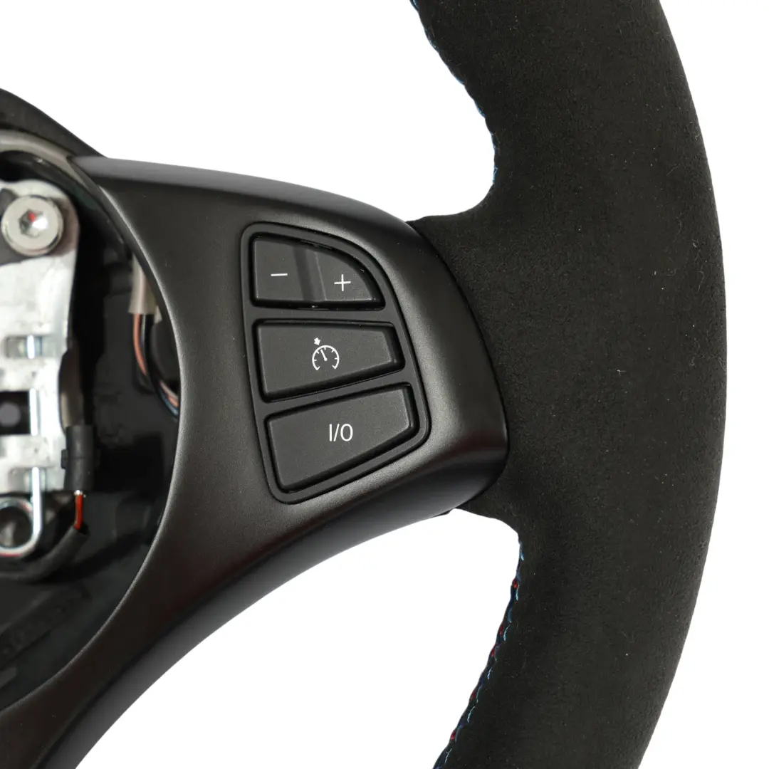 NUEVO Negro Cuero Alcantara M Sport Volante para BMW E83 LCI con número de pieza 3455483 BMW E83 LCI NUEVO Negro Cuero Alcantara M Sport Volante - SKU 3455483 - Número de pieza 3455483