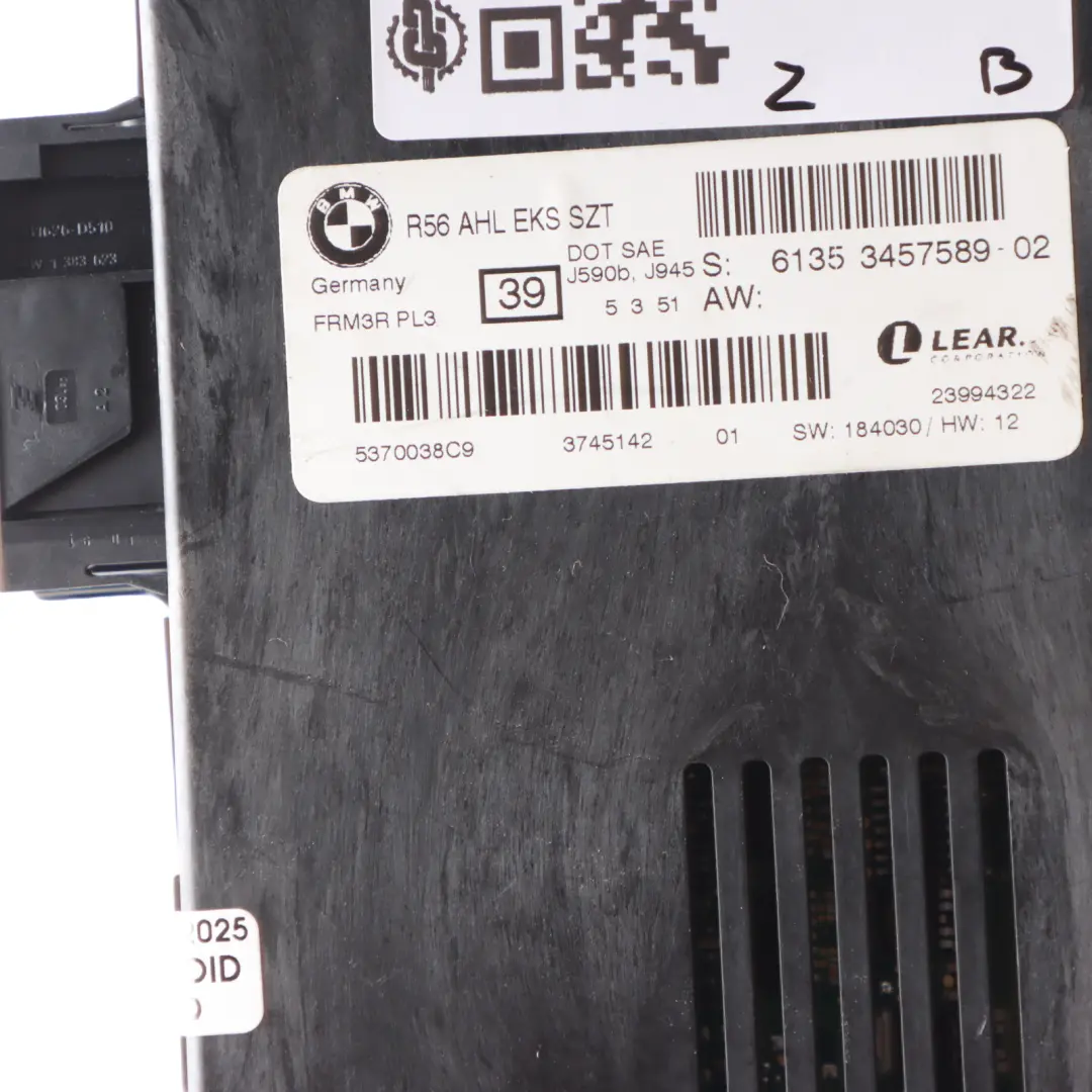 Footwell Light Control Unit Module High AHL EKS SZT to Mini Countryman R60 with Part number 3457589 Mini Countryman R60 Footwell Light Control Unit Module High AHL EKS SZT - SKU 3457589 - Part number 3457589