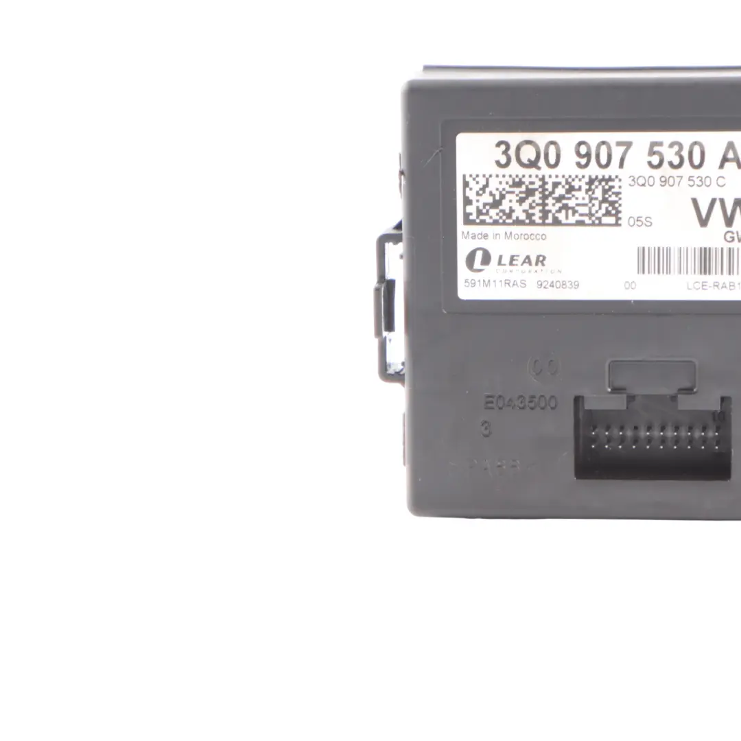 Audi Seat Skoda Volkswagen Gateway Control Unit Module ECU - SKU 3Q0907530AA - Part number 3Q0907530AA