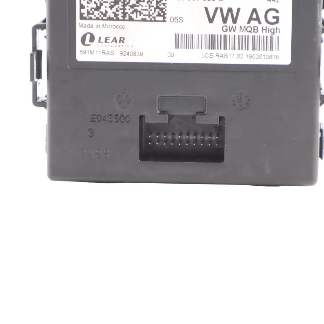 Audi Seat Skoda Volkswagen Gateway Control Unit Module ECU - SKU 3Q0907530AA - Part number 3Q0907530AA