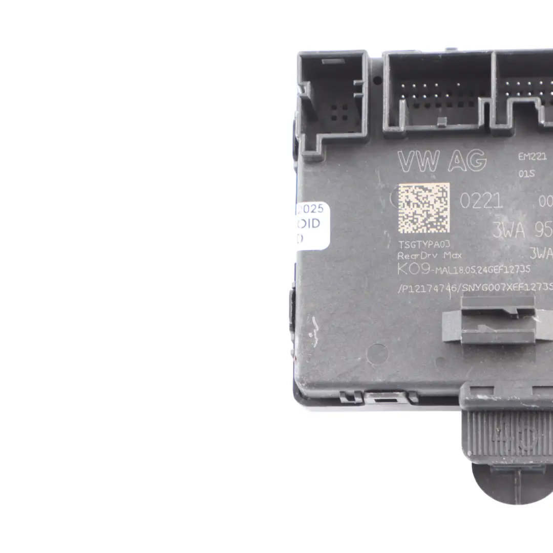 Moduł Sterownik Drzwi Przód Przedni Kierowcy ECU do Audi A3 RS3 8V o numerze 3WA959595A Audi A3 RS3 8V Moduł Sterownik Drzwi Przód Przedni Kierowcy ECU - SKU 3WA959595A - Numer Części 3WA959595A