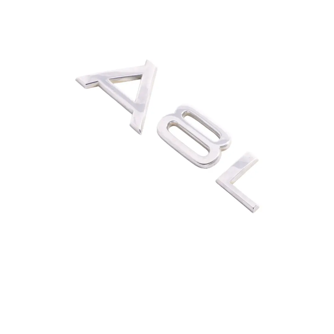 Audi A8 D4 Rear Tailgate Boot Lid Hatch Badge Lettering A8L Emblem - SKU 4D0853741E - Part number 4D0853741E