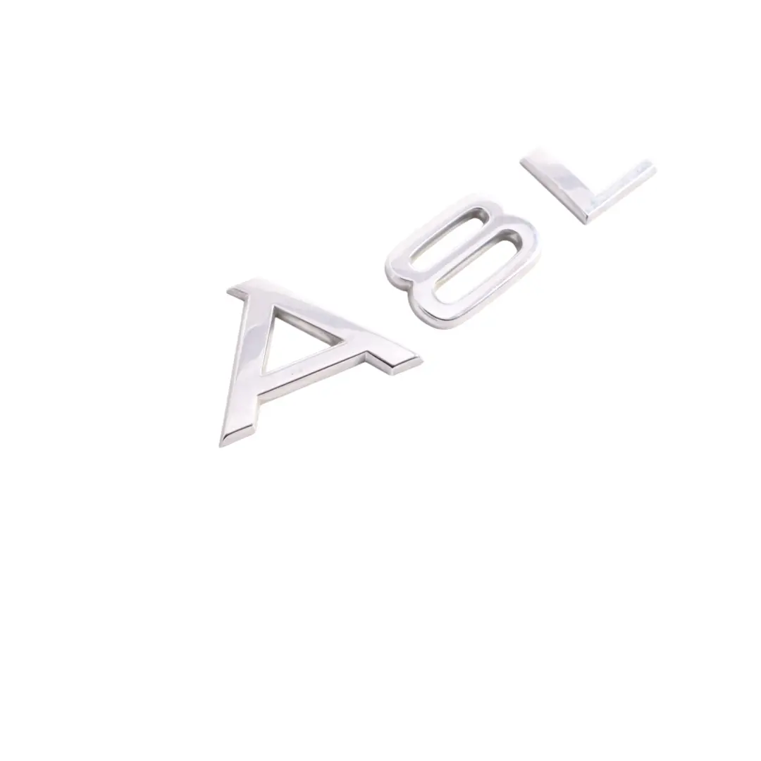 Audi A8 D4 Rear Tailgate Boot Lid Hatch Badge Lettering A8L Emblem - SKU 4D0853741E - Part number 4D0853741E