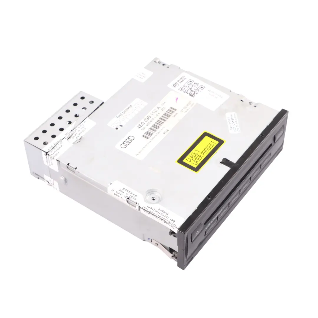 Changer Audi S6 C6 A8 D3 6-Disc Magazine Head Unit MMI to CD with Part number 4E0910110A CD Changer Audi S6 C6 A8 D3 6-Disc Magazine Head Unit MMI - SKU 4E0910110A - Part number 4E0910110A