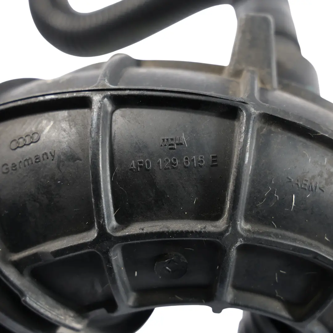 Rura Wąż Przewód Dolotowy Powietrza do Audi A6 C6 2.0 TDI Diesel o numerze 4F0129615E Audi A6 C6 2.0 TDI Diesel Rura Wąż Przewód Dolotowy Powietrza - SKU 4F0129615E - Numer Części 4F0129615E