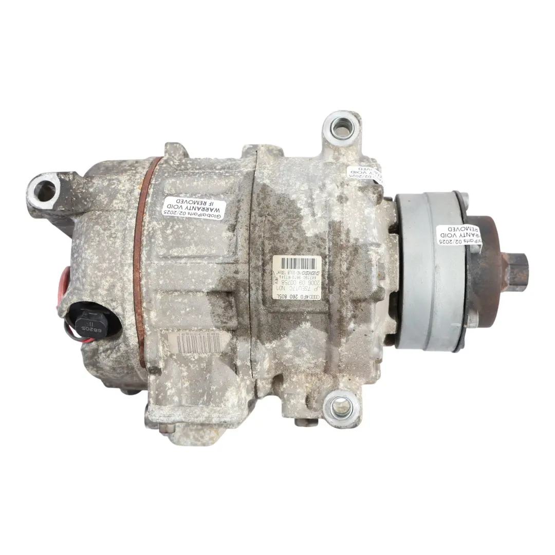 Pompe Climatisation Audi A4 B7 S6 C6 A8 D4 Compresseur A/C  - SKU 4F0260805L - Numéro de pièce 4F0260805L