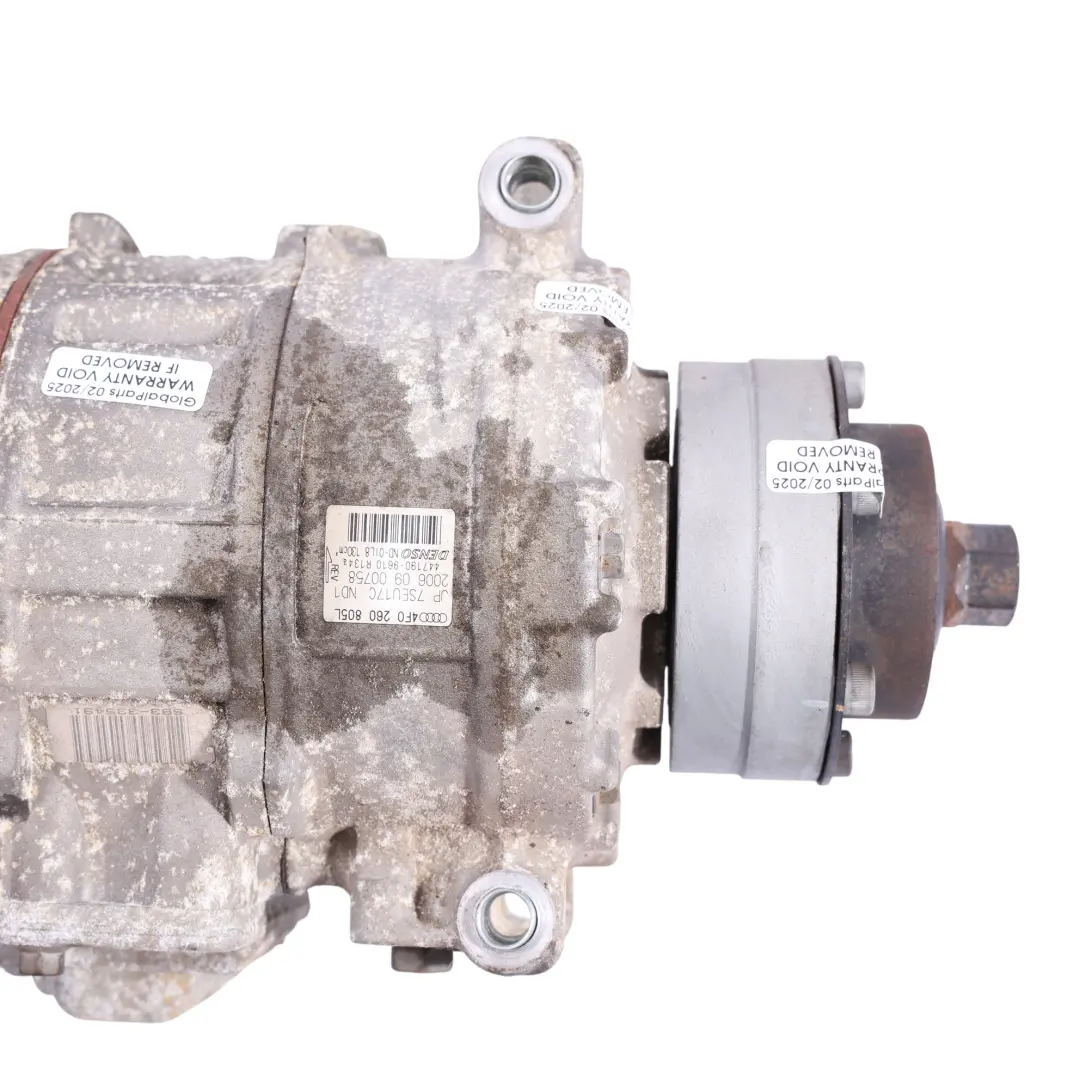 Con Pump Audi A4 B7 S6 C6 A8 D4 Conditioning Compressor A/C to Air with Part number 4F0260805L Air Con Pump Audi A4 B7 S6 C6 A8 D4 Conditioning Compressor A/C - SKU 4F0260805L - Part number 4F0260805L