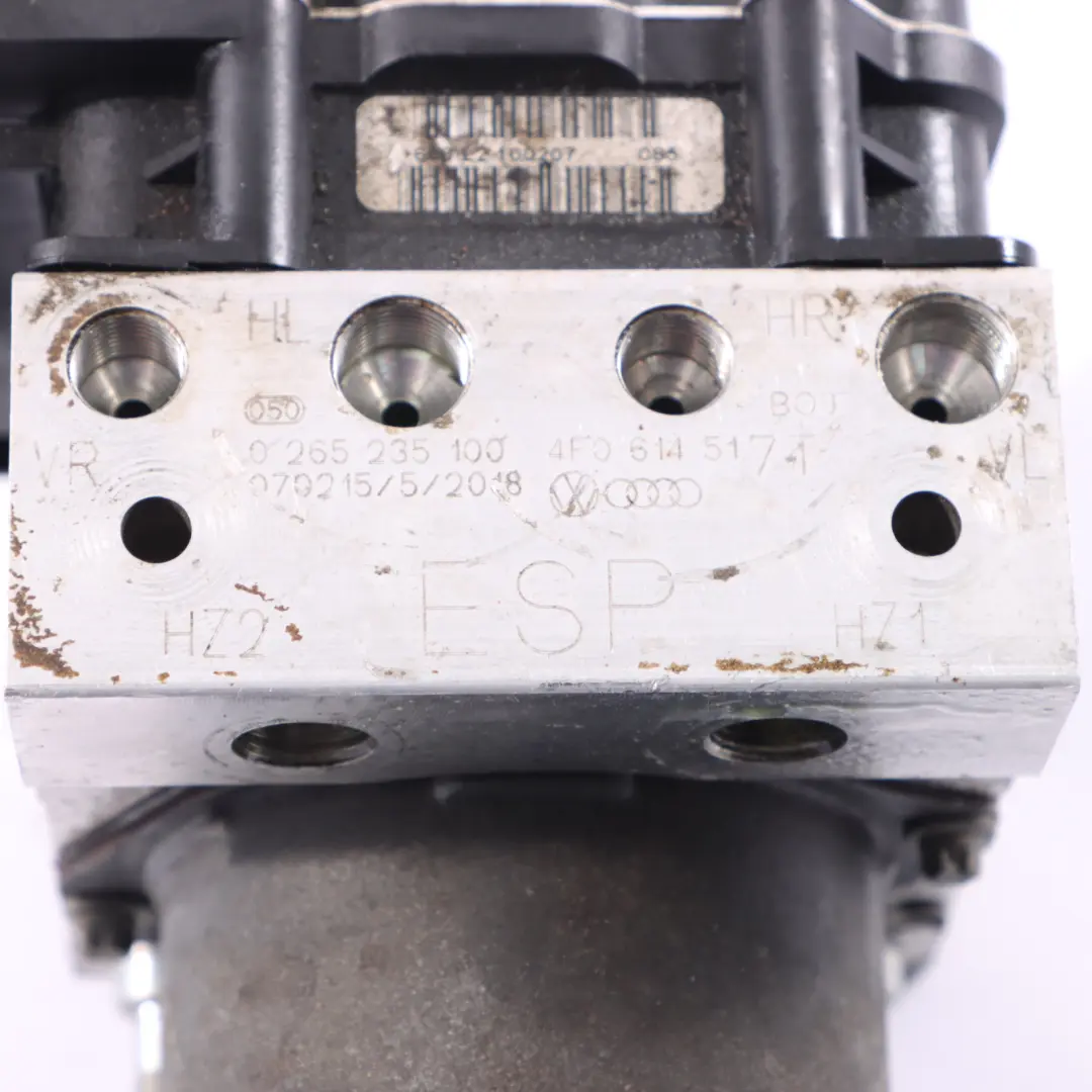 Audi A6 C6 ABS ESP Pompa Freno Idraulico Unità Di Controllo - SKU 4F0614517AB - Numero di parte 4F0614517AB