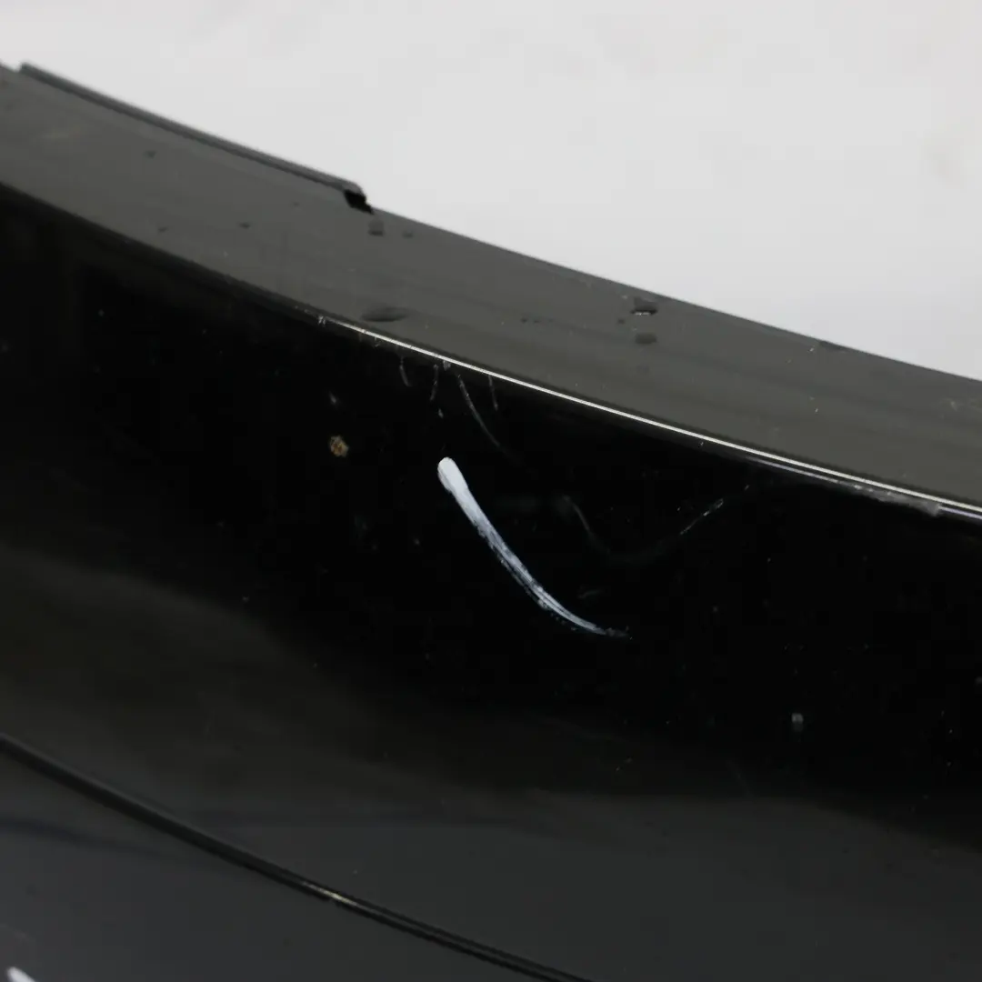 Audi A6 C6 Front Bumper Trim Panel Cover Brilliant Black Metallic - Y9B - SKU 4F0807105-BBL - Part number 4F0807105