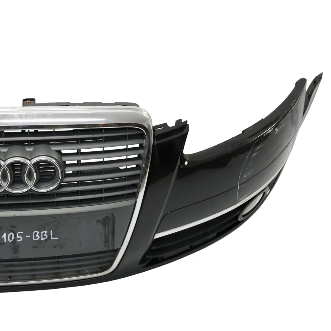 Zderzak Przedni Brilliant Black Czarny Metalik - Y9B do Audi A6 C6 o numerze 4F0807105 Audi A6 C6 Zderzak Przedni Brilliant Black Czarny Metalik - Y9B - SKU 4F0807105-BBL - Numer Części 4F0807105