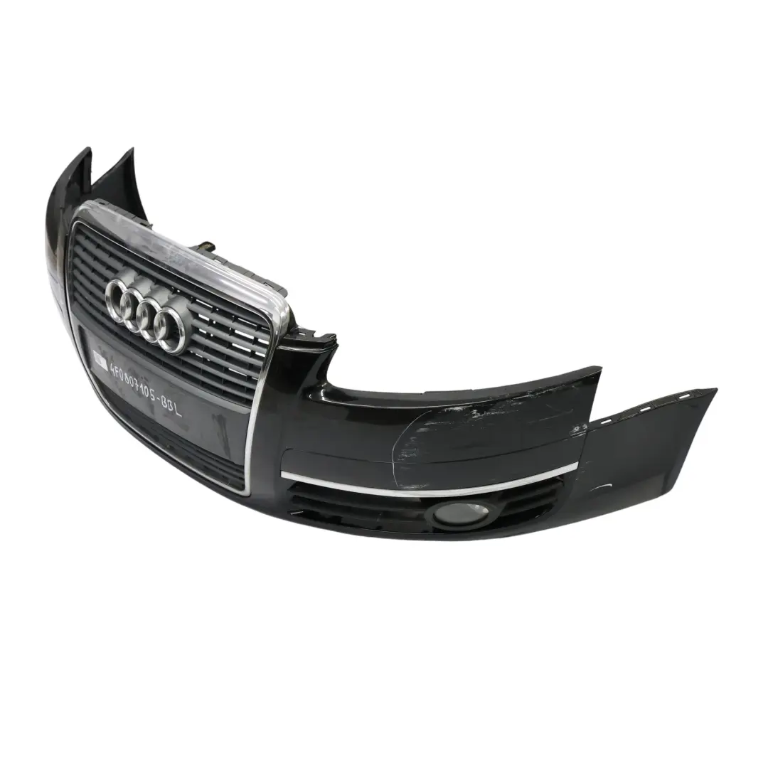 Zderzak Przedni Brilliant Black Czarny Metalik - Y9B do Audi A6 C6 o numerze 4F0807105 Audi A6 C6 Zderzak Przedni Brilliant Black Czarny Metalik - Y9B - SKU 4F0807105-BBL - Numer Części 4F0807105