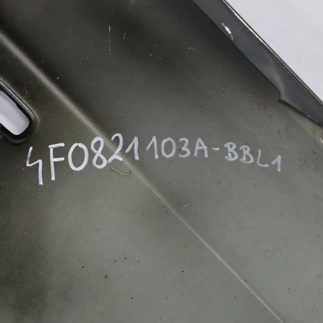 Panneau Latéral D'Aile Audi A6 C6 Avant Gauche Brilliant Black Noir - Y9B pour à propos du numéro de pièce 4F0821103A Panneau Latéral D'Aile Audi A6 C6 Avant Gauche Brilliant Black Noir - Y9B - SKU 4F0821103A-BBL1 - Numéro de pièce 4F0821103A