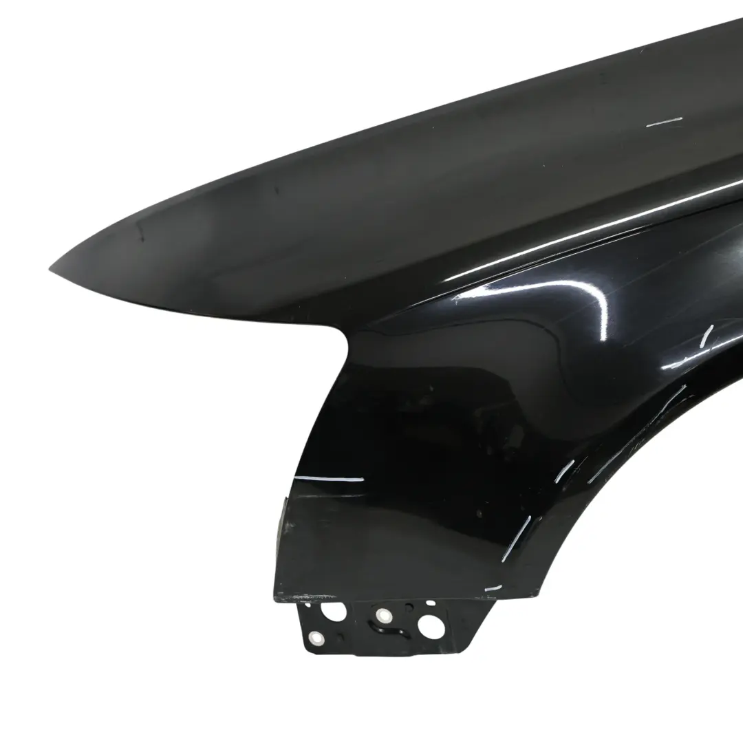 Side Panel Audi A6 C6 Front Left N/S Wing Fender Brilliant Black Metallic - Y9B to with Part number 4F0821103A Side Panel Audi A6 C6 Front Left N/S Wing Fender Brilliant Black Metallic - Y9B - SKU 4F0821103A-BBL1 - Part number 4F0821103A