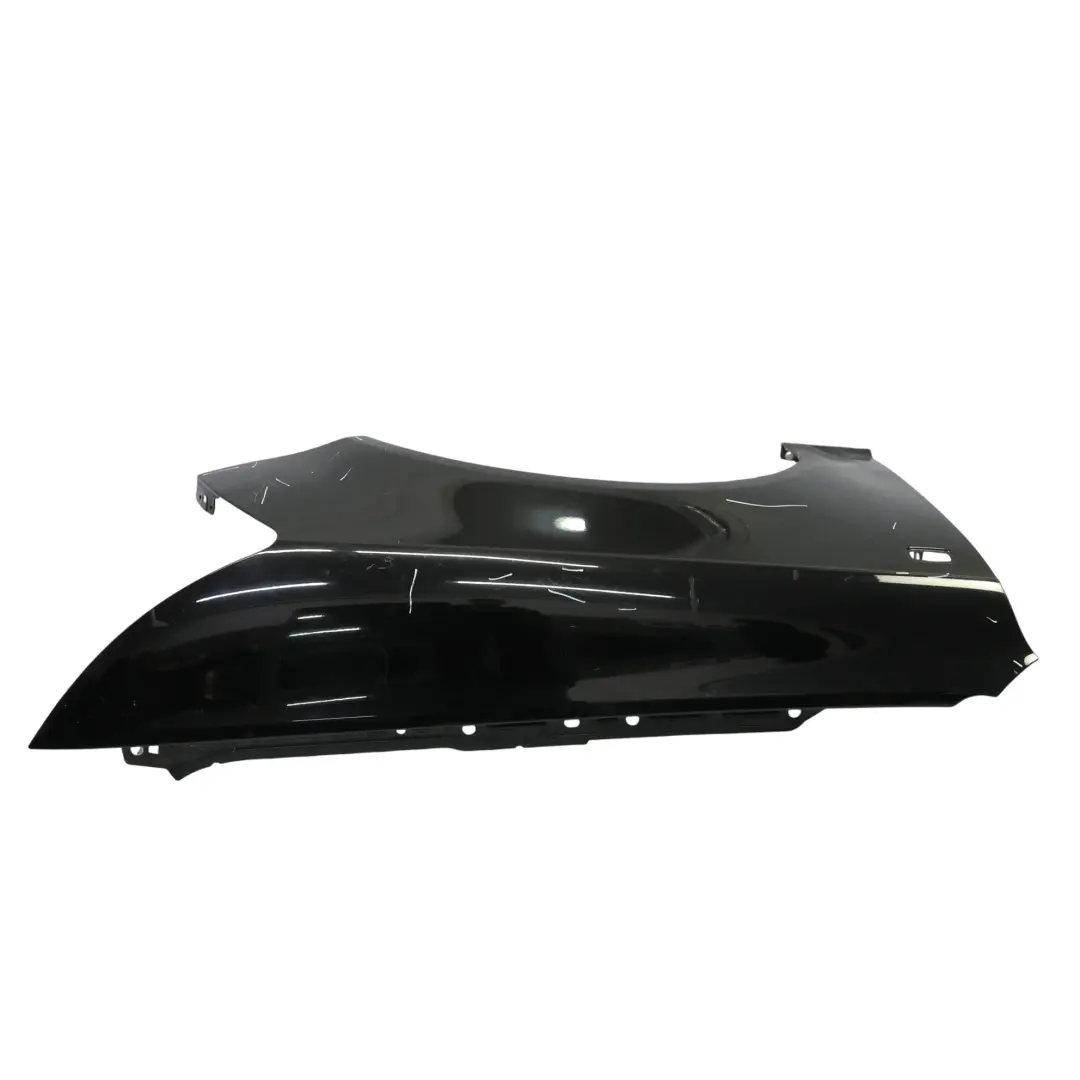  Seitenverkleidung Audi A6 C6 Vorne Rechts Kotflügel Brillantschwarz Metallic Y9B - SKU 4F0821104A-BBL1 - Teilenummer 4F0821104A
