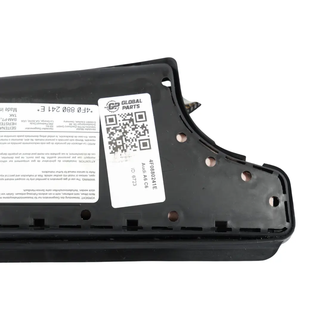 4F Modulo Aria Laterale Sedile Anteriore Sinistro per Audi A6 C6 con numero di parte 4F0880241E Audi A6 C6 4F Modulo Aria Laterale Sedile Anteriore Sinistro - SKU 4F0880241E - Numero di parte 4F0880241E